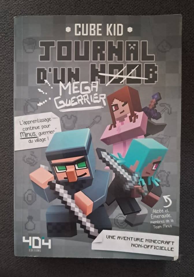Livre Cube Kid - Journal d'un mega guerrier, Cube Kid, Enlèvement, Utilisé, Non-fiction