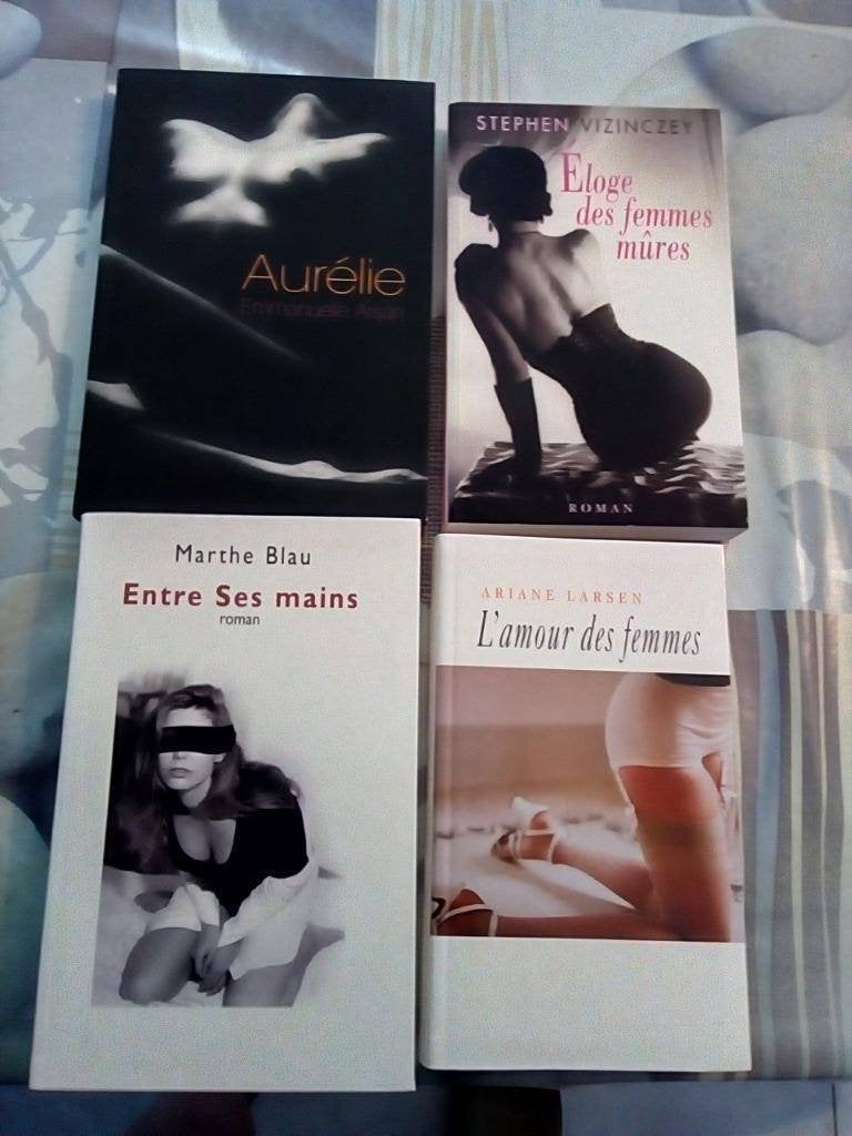 15 Livres érotiques, Livres, Romans, Enlèvement ou Envoi, Comme neuf
