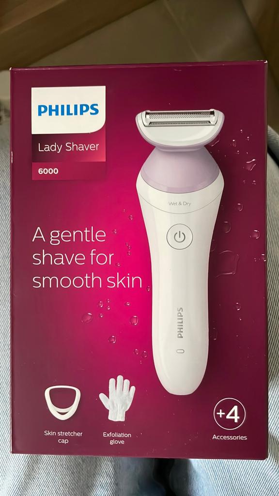 Lady shaver 6000 Philips - nieuw, Enlèvement, Neuf, Rasage ou Épilation