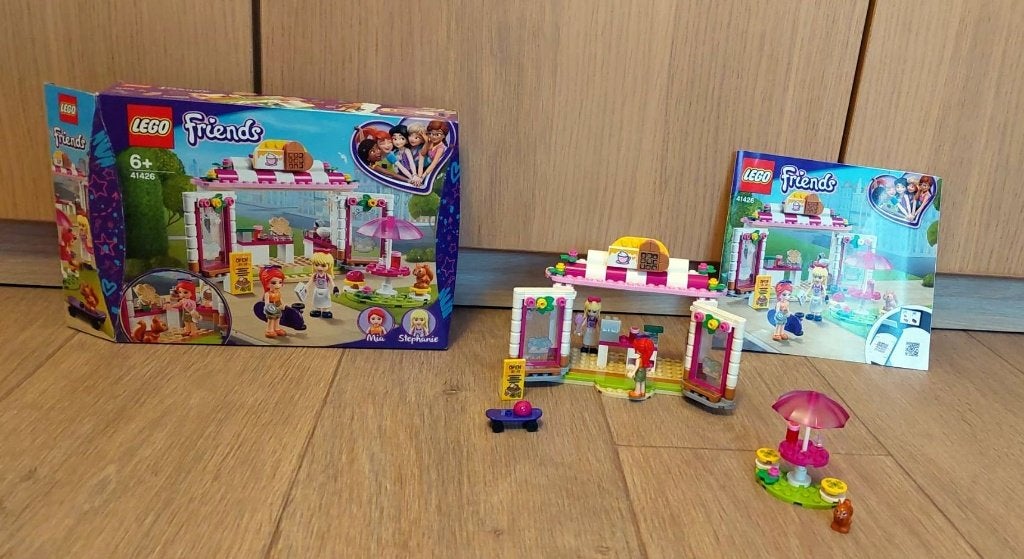 LEGO Friends 41426 Le café du parc de Heartlake City, Instructions incluses, Lego, Ensemble complet, Friends