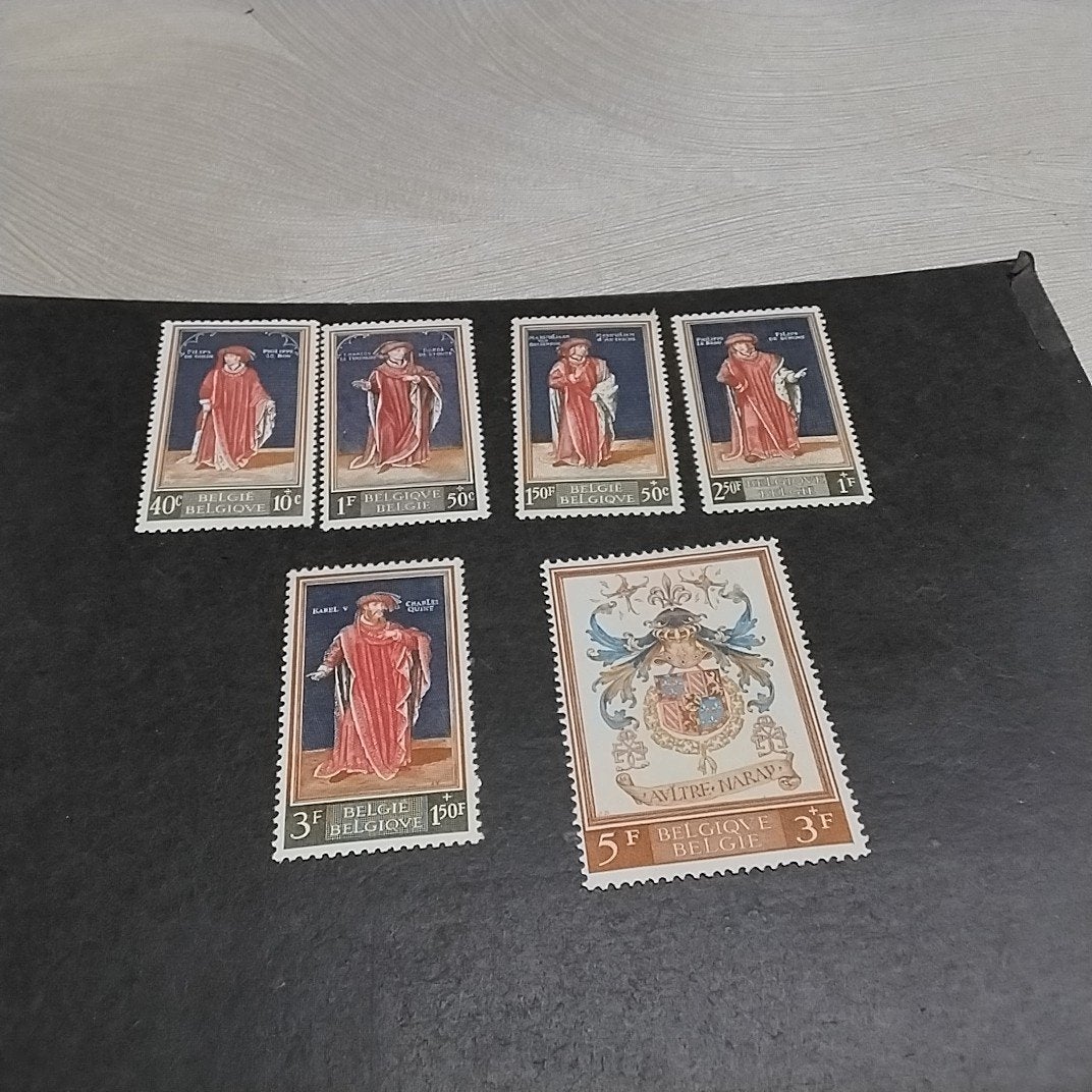 BELGIE 1102/1107 postfris met cote 12,50 €, Ophalen of Verzenden, Postfris