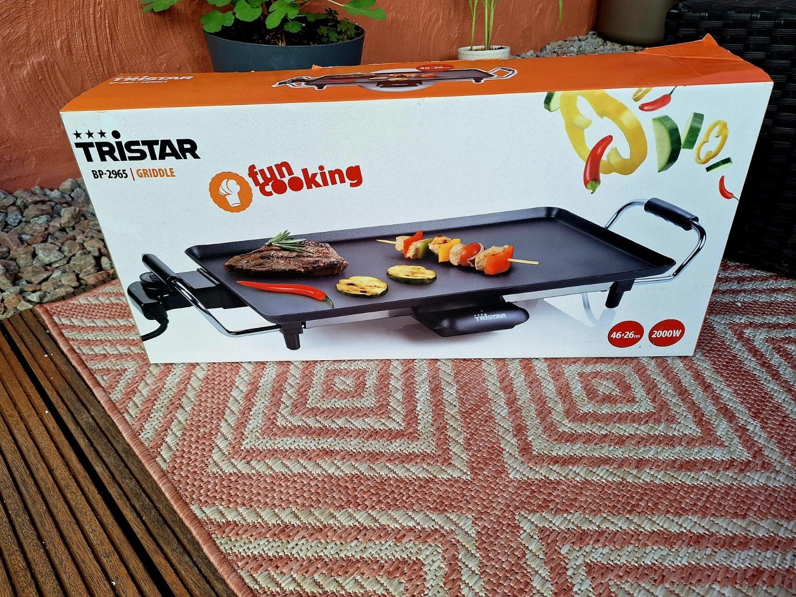 NIEUW  grill plaat, Elektronische apparatuur, Grillplaten, Ophalen, Nieuw, Tafelgrill