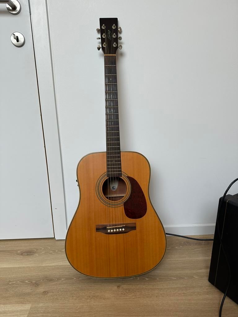 Hudson HD-STX-E elektro-akoestische gitaar. Fishman pickup, Musique & Instruments, Enlèvement, Comme neuf