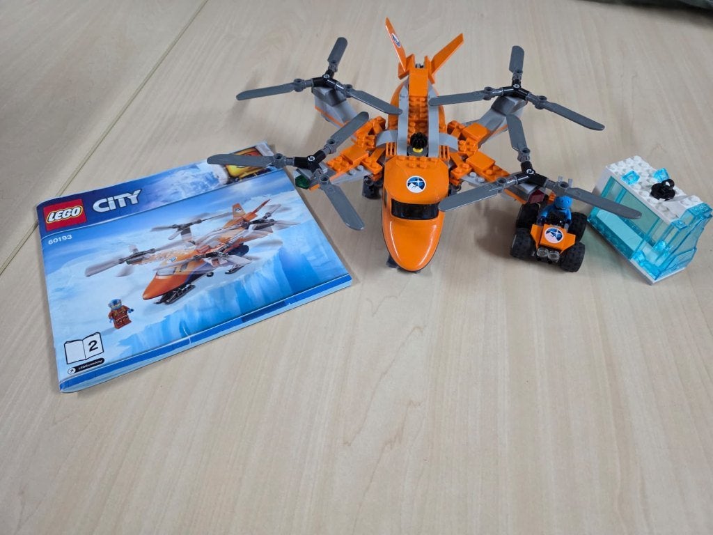 lego artic air transport 60193, City, Lego, Ophalen of Verzenden, Zo goed als nieuw