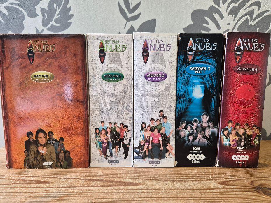BIJNA COMPLETE SERIE HUIS ANUBIS. 1 T/M 4, À partir de 6 ans, Coffret, Comme neuf, Action et Aventure