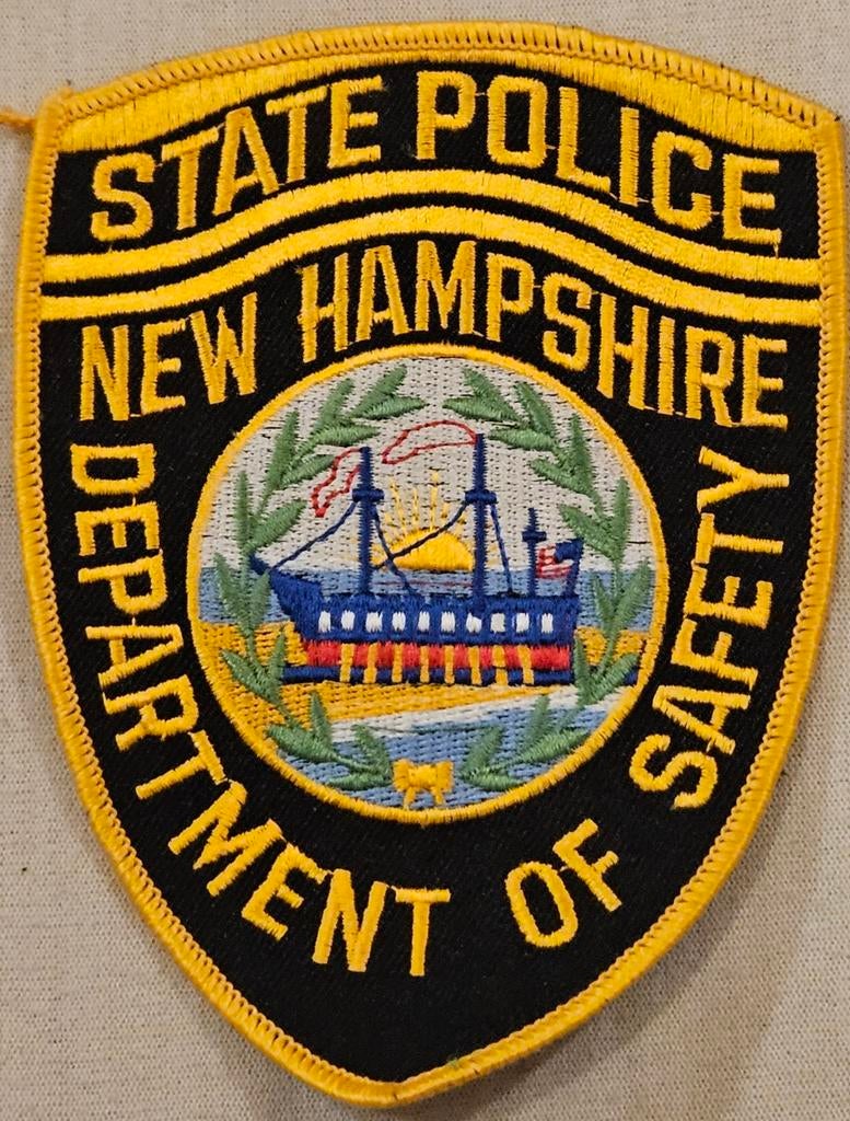 Emblème de l'uniforme de la police de l'État du New Hampshir, Collections, Collections Autre, Enlèvement ou Envoi