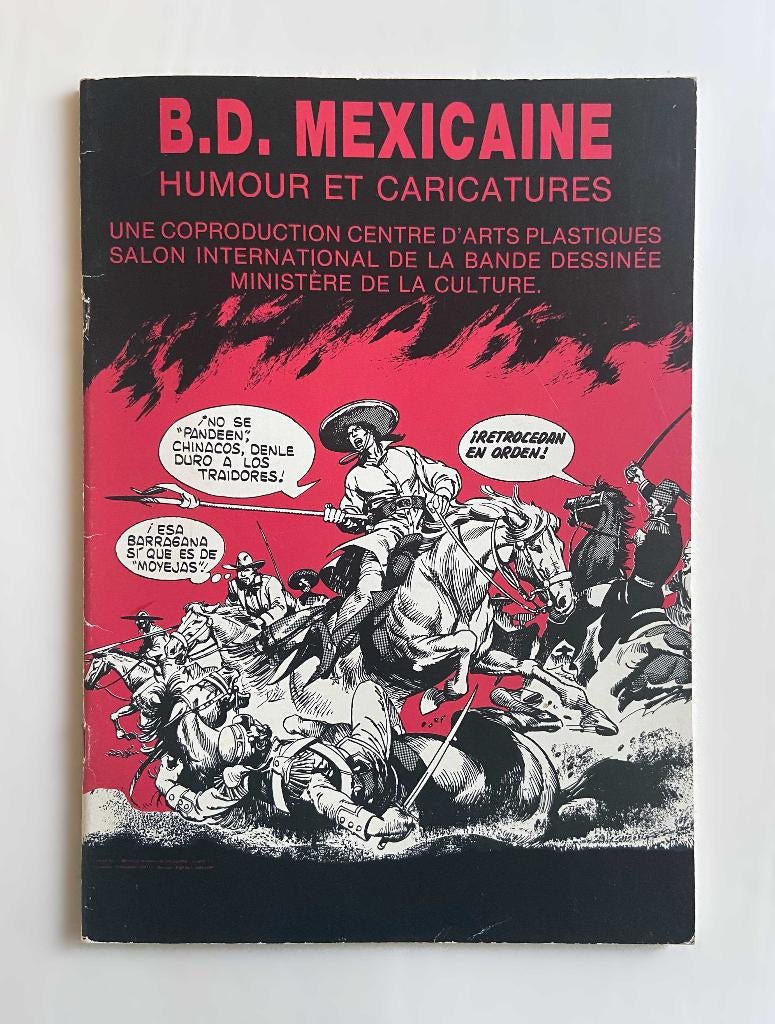 Album „Mexicaanse strips: humor karikatuur” collectief 1984, Gelezen, Cartoons, Ophalen of Verzenden, Divers auteurs