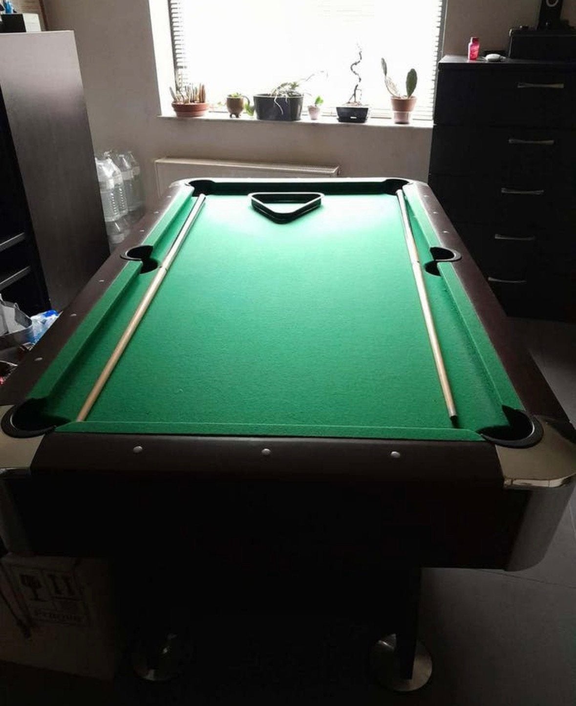 Billard 1M de large sur 1,80M de long (Table en bois), Enlèvement, Comme neuf