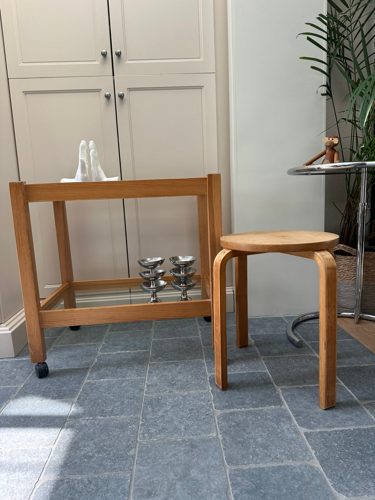Vintage IKEA trolley, bijzettafel, rolwagen…., Ophalen, Huis en Inrichting