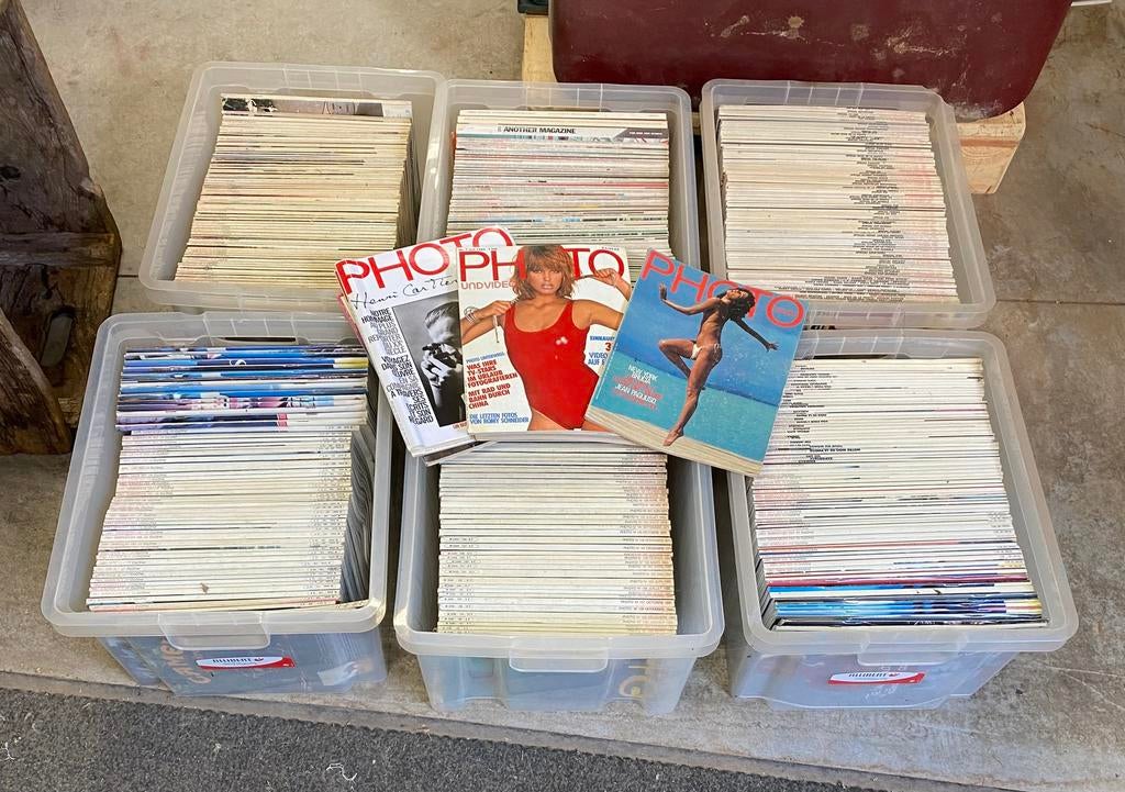 Tijdschrift Franse Photo 410 exemplaren., Ophalen, Zo goed als nieuw