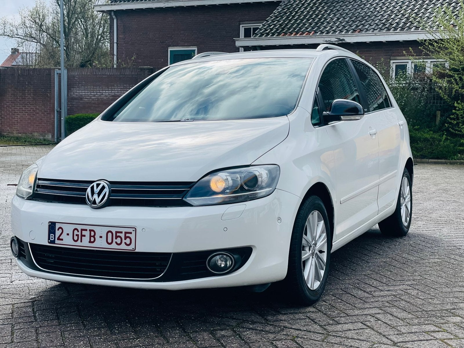 golf plus benzine automaat, Auto's, Euro 5, Zwart, Wit, Trekhaak