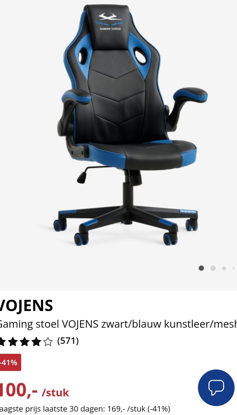 Chaise de jeu, Maison & Meubles, Chaises de bureau, Chaise de bureau, Enlèvement
