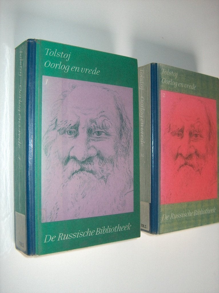 Leo Tolstoj - Oorlog en vrede (compleet in 2 banden), Gelezen, Europa overig, Leo Tolstoj, Ophalen of Verzenden