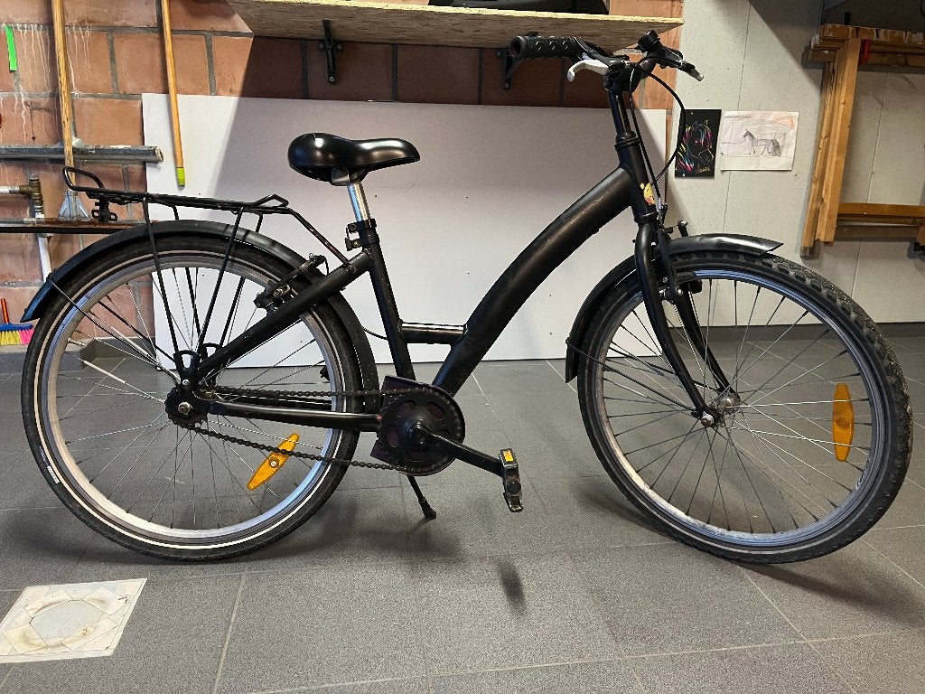 fiets voor meisje 8tot11jaar 14a16inch, Ophalen, Velgrem, 47 tot 50 cm, Gebruikt
