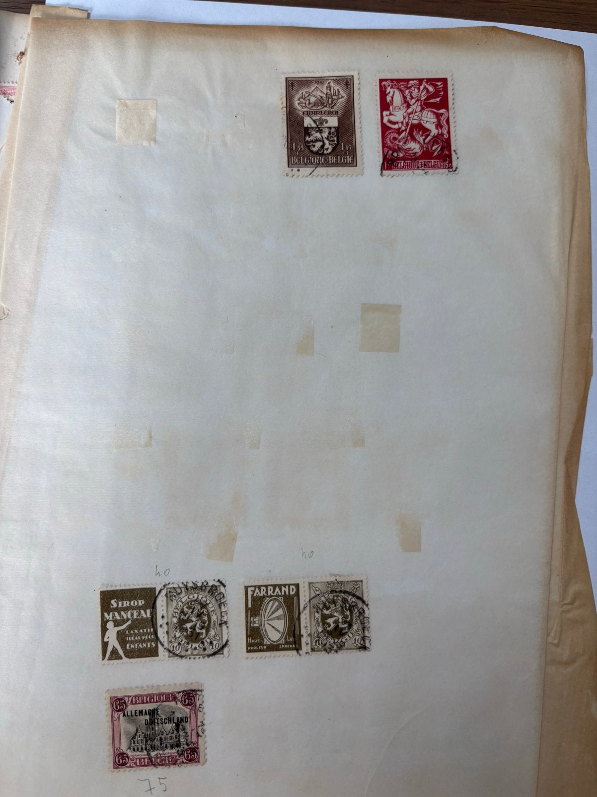 Oude Belgische postzegels, Enlèvement ou Envoi, Oblitéré