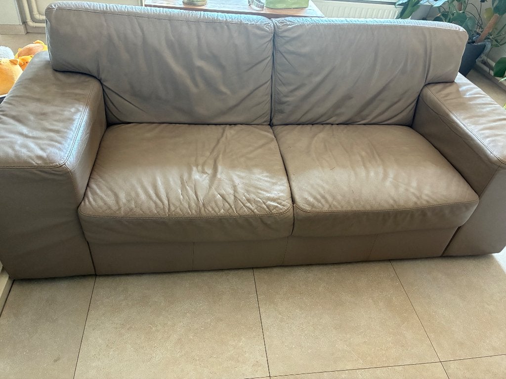 Gratis zetel, Huis en Inrichting, Zetels | Zetels, Ophalen, Gebruikt, Minder dan 75 cm, 150 tot 200 cm