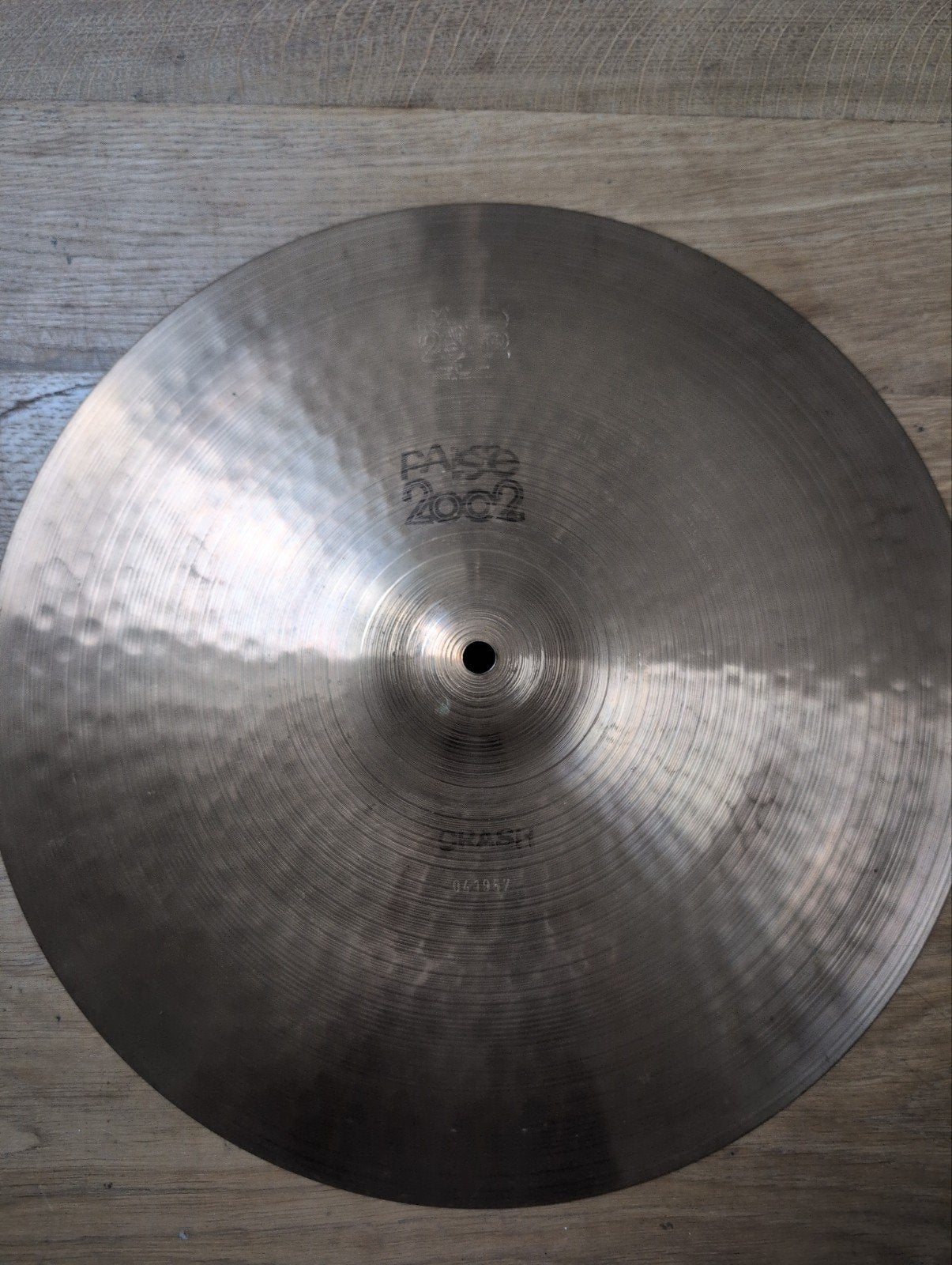 Paiste 2002 Black Label 16" Crash Cymbal, Ophalen
