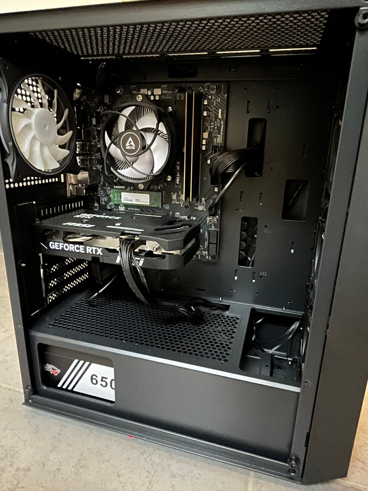 ExtremeGamer Gaming PC | RTX5060 | 32GB DDR5, Ophalen, 32 GB, Zo goed als nieuw, Gaming
