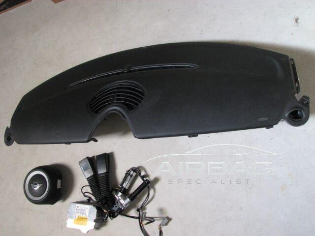 Complete airbag set mini R56 met 2 of 3 spaak airbag 2007-20, Gebruikt, -, -, Ophalen of Verzenden