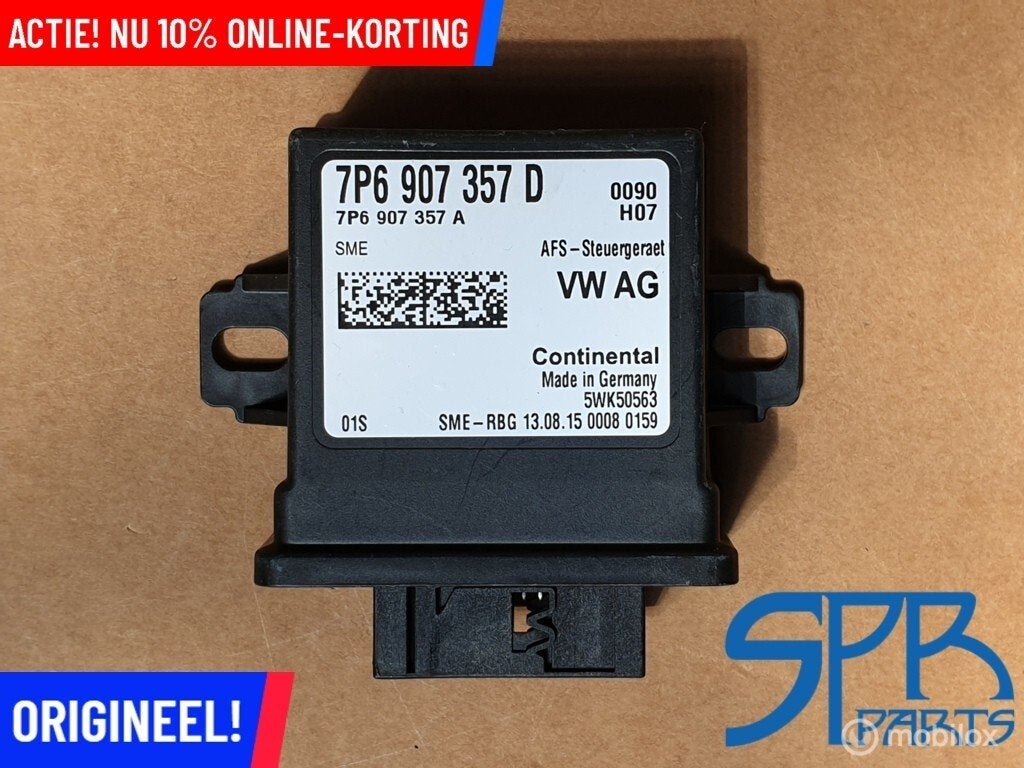 7P6907357D verlichtingsmodule SEAT IBIZA SKODA SUPERB TOURAN, Auto-onderdelen, Gebruikt, Ophalen of Verzenden, Seat, Seat