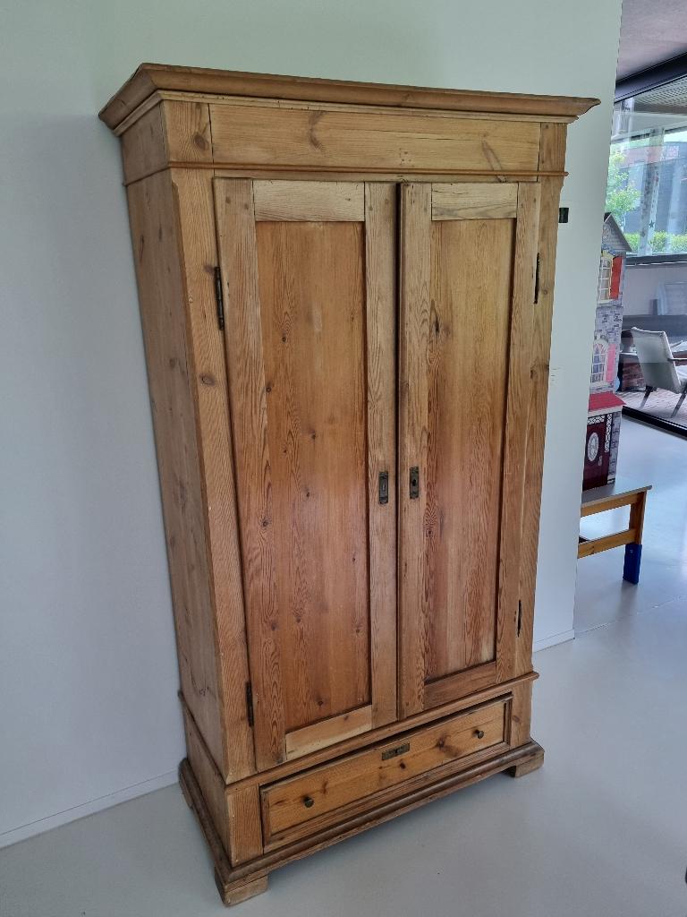 Massief houten kast, Antiek en Kunst, Antiek | Meubels | Kasten, Ophalen