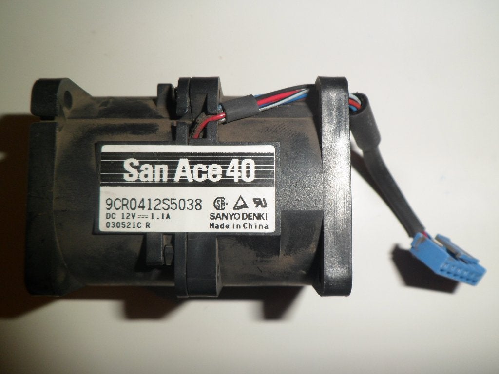 San Ace 40 Koelventilator, 12VDC/1.1A 9CR0412S5038 40x56mm, Ophalen of Verzenden, Gebruikt