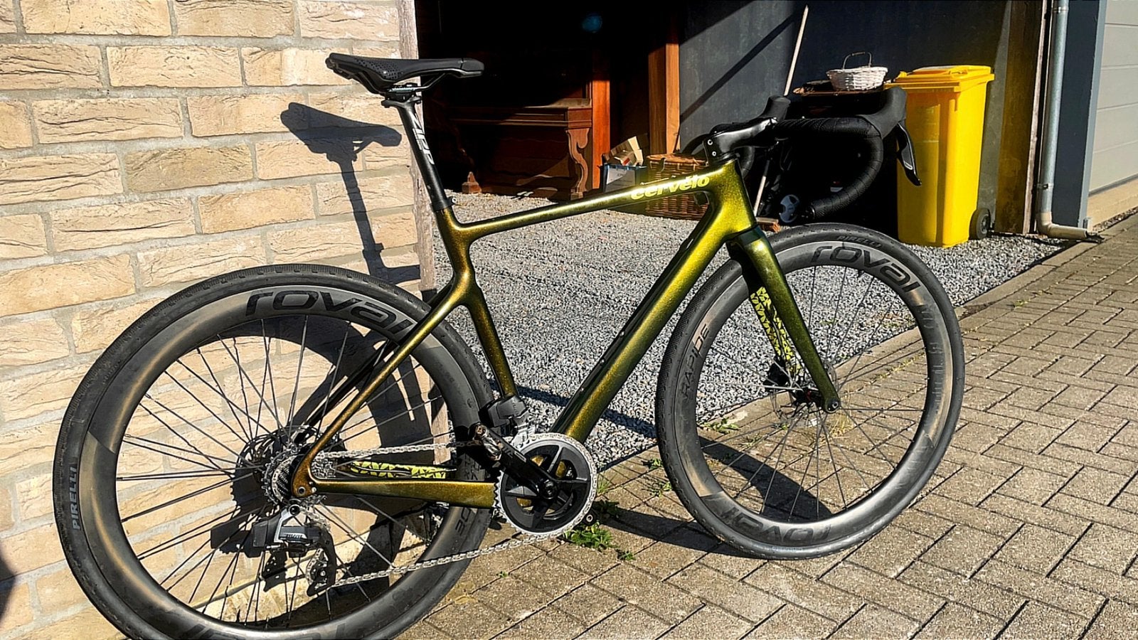 Sram rival axs cervelo aspero replica carbon gravelfiets, Fietsen en Brommers, Ophalen, Zo goed als nieuw, Carbon