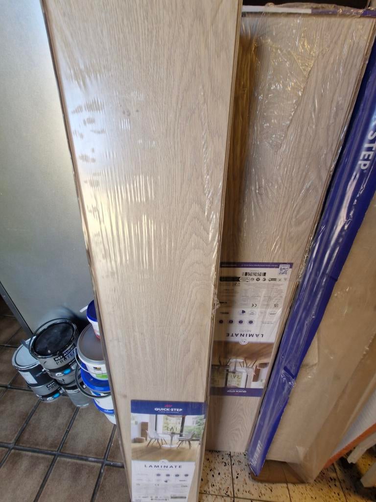 Quickstep Laminaat + gratis ondervloer., Doe-het-zelf en Bouw, Ophalen, Nieuw, 5 tot 10 m², Hout
