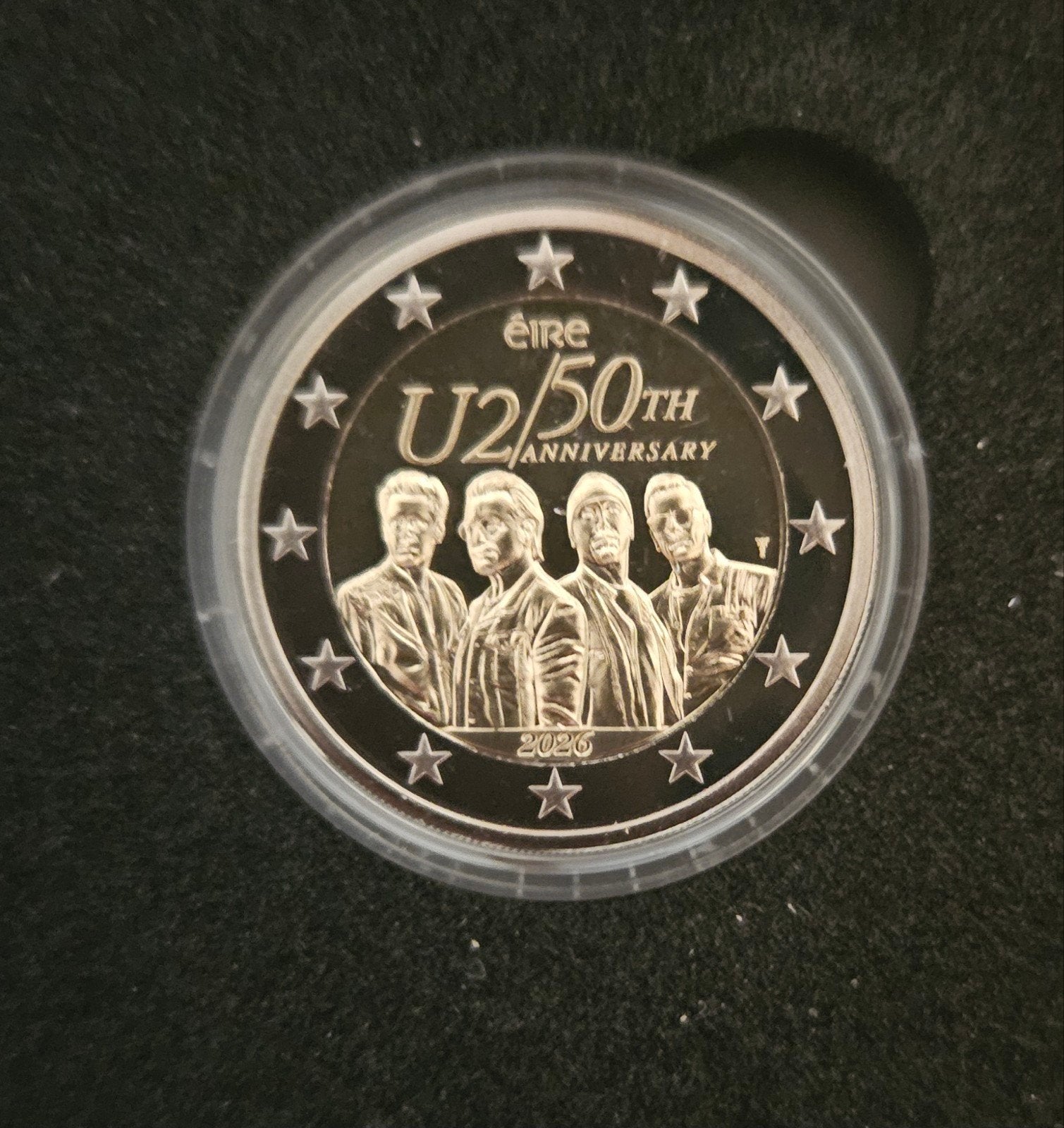 2 euros  2026 commemorative 50ans u2, Timbres & Monnaies, Enlèvement ou Envoi, Irlande, 2 euros