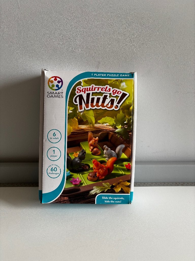 Smart Games Squirrels go nuts! - als nieuw, Hobby en Vrije tijd, Ophalen of Verzenden, Zo goed als nieuw, Smartgames