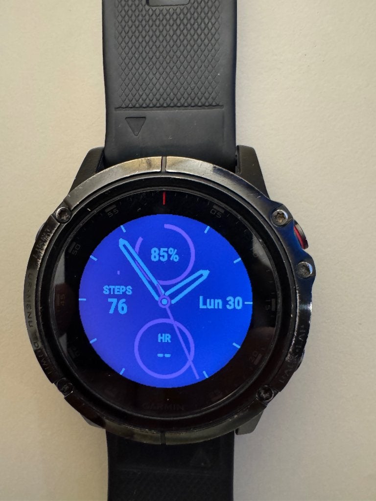Fenix 5X Plus Sapphire Crystal -, Enlèvement, Utilisé, Noir, Garmin