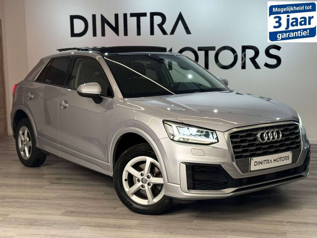 Audi Q2 30 TFSI S-Line - Pano/Navi/Cruise/LED/Zetelvw, Autos, Achat, Entreprise, Autres couleurs, Noir