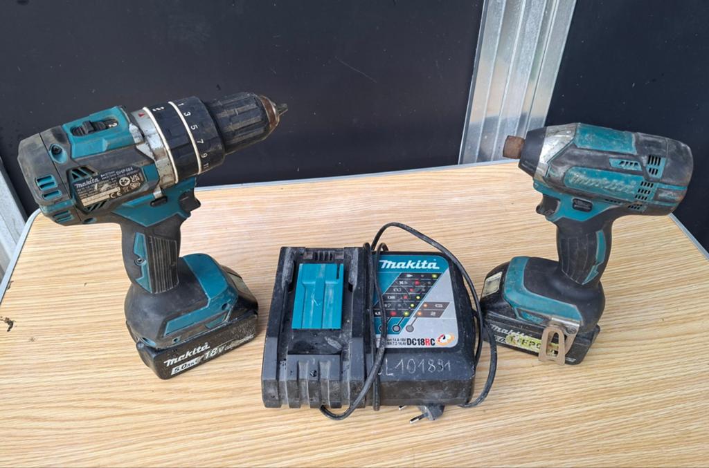 Vijsmachine en slagschroevendraaier Compleet, Doe-het-zelf en Bouw, Ophalen