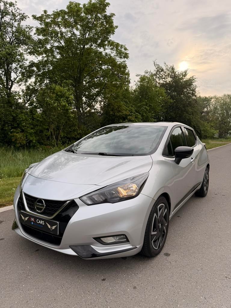 Nissan Micra 1.0i automatique/2022/Navi/Carplay/Garantie, Argent ou Gris, Achat, Entreprise, Carnet d'entretien