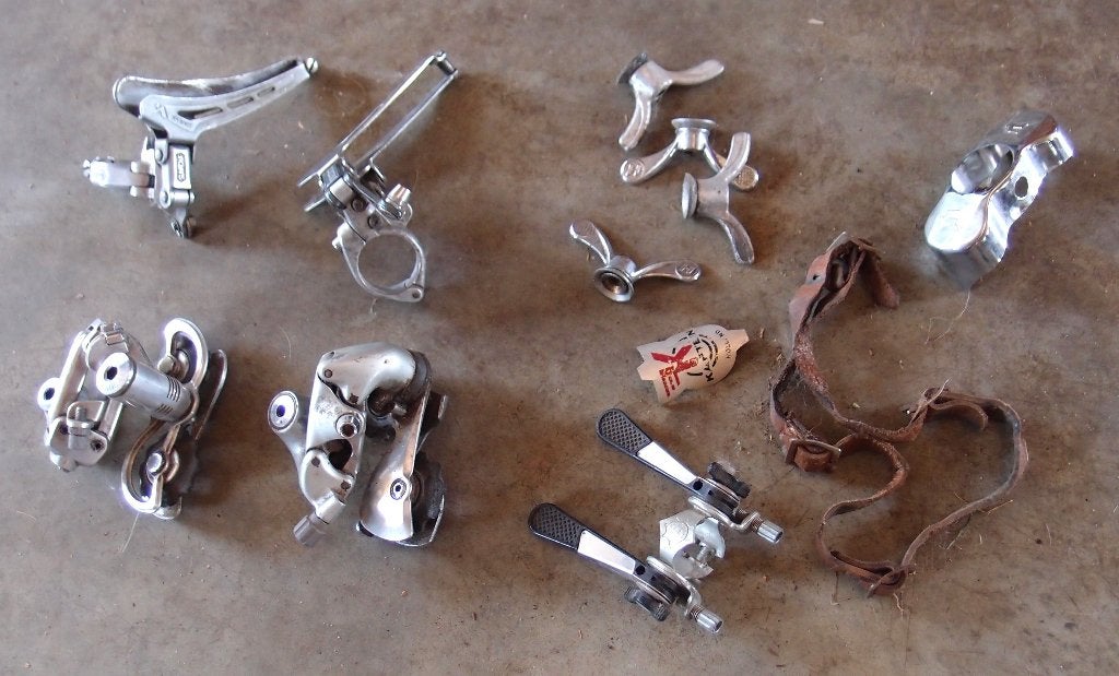 derailleurs vintage, Overige merken, Autres matériaux, Enlèvement, Utilisé