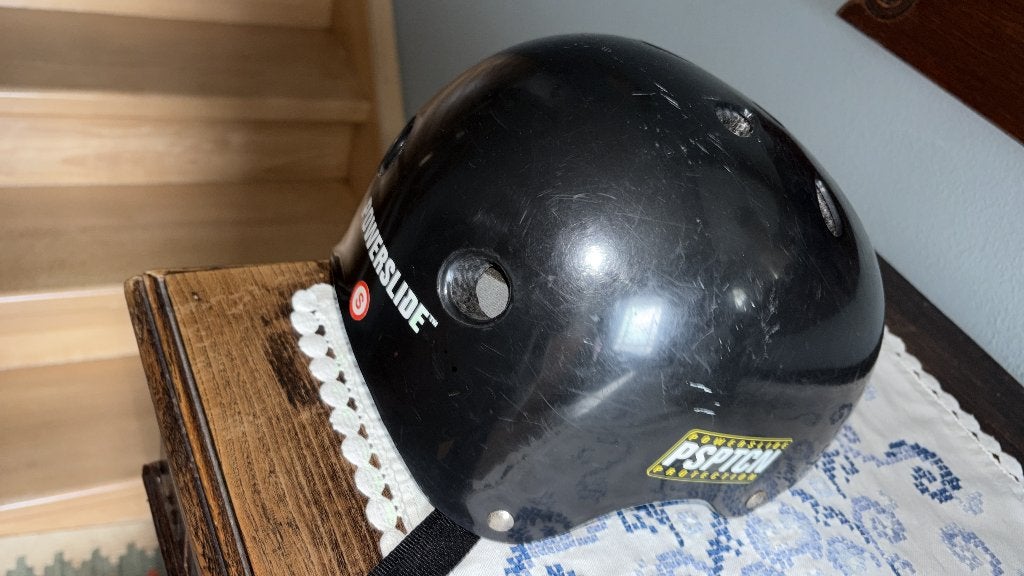 Powerslide Helm (Model: PSPTCN) – Maat S,  Zwart, Sport en Fitness, Ophalen, Gebruikt, Bescherming, Powerslide