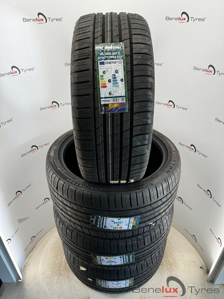 Porsche Macan Mercedes GLC 265/40R21 295/35R21 265/40 295/35, Gebruikt, -, 265 mm, -