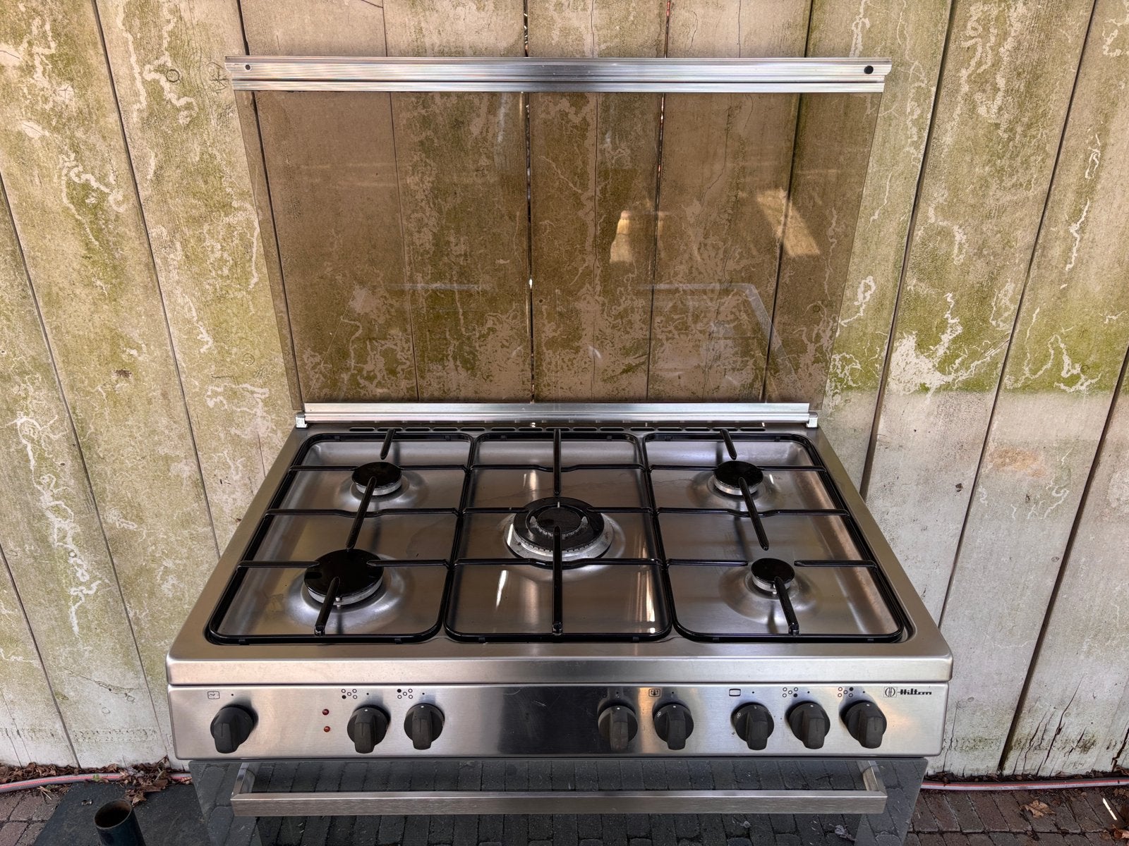 Gas vuur met oven, Elektronische apparatuur, Fornuizen, Ophalen, Zo goed als nieuw, Gas