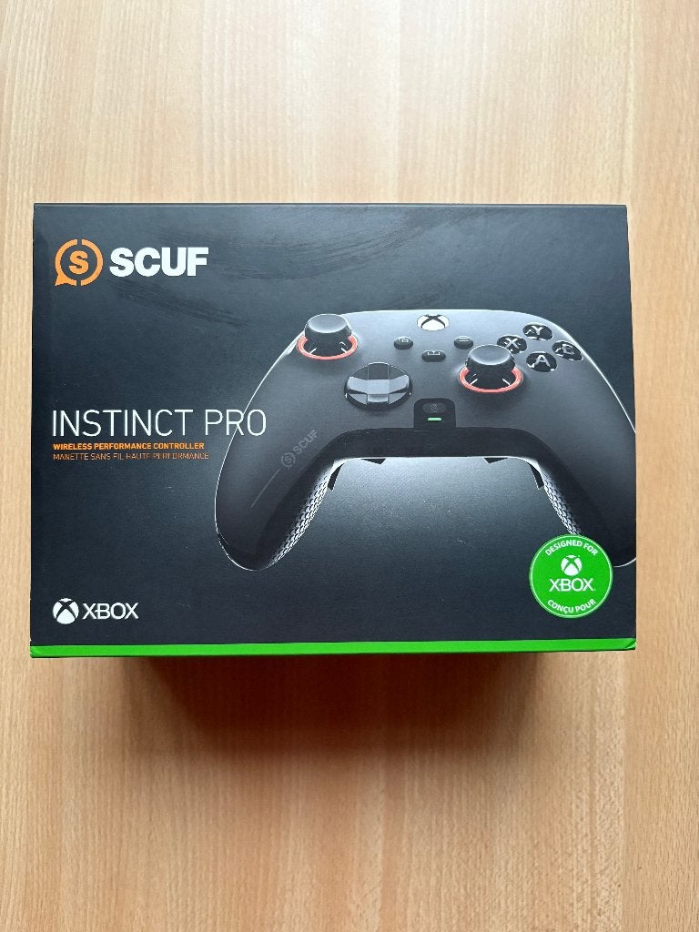 Scuf Instinct Pro Xbox draadloze controller diep zwart, Ophalen, Xbox Series S, Zo goed als nieuw, Controller