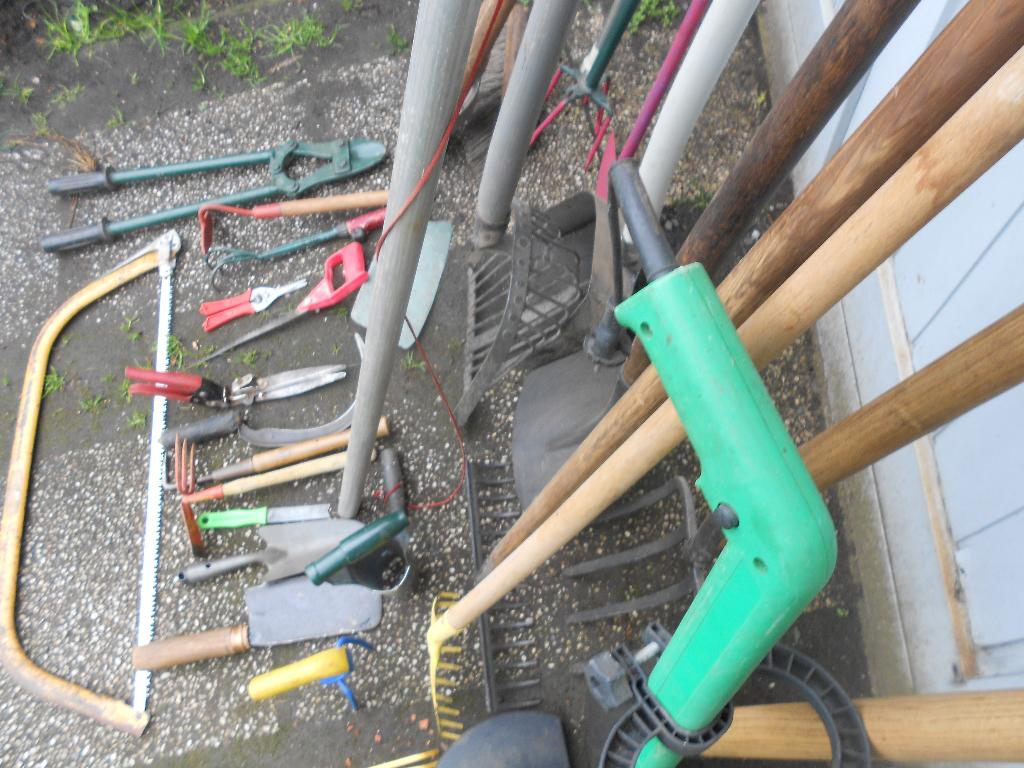 tuingereedschap, Tuin en Terras, Hand-tuingereedschap, Ophalen, Gebruikt, Hark