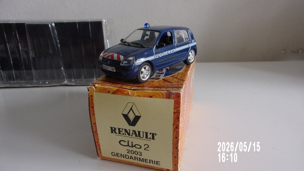 RENAULT CLIO 2 GENDARMERIE.1/43 NOREV,COM NEW, BOITE ORIGINE, Hobby en Vrije tijd, Modelauto's | 1:43, Ophalen of Verzenden, Zo goed als nieuw