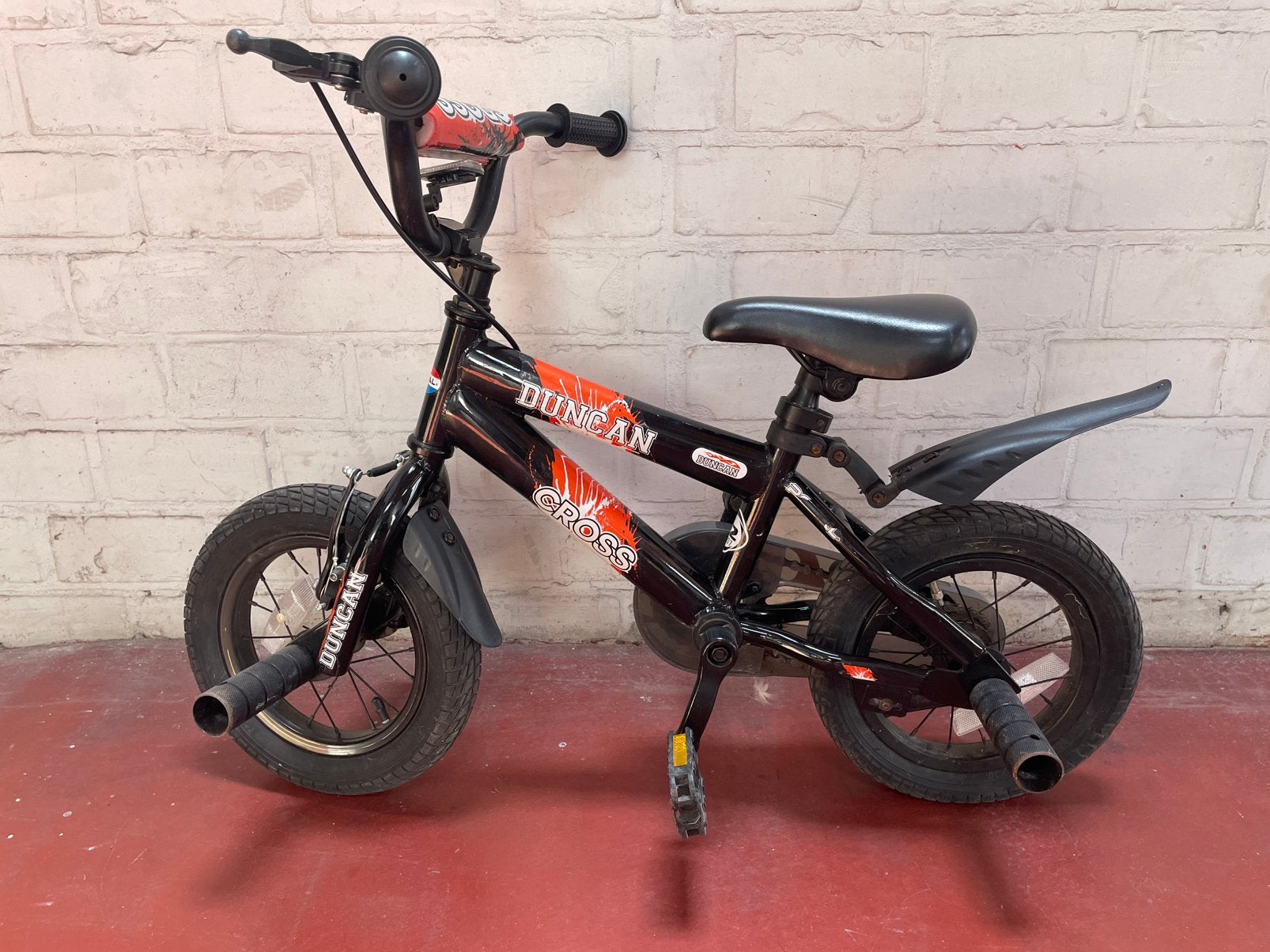 Jongensfiets 12 inch, Fietsen en Brommers, Fietsen | Kinderfietsjes, Ophalen, Gebruikt, Velgrem, Minder dan 16 inch