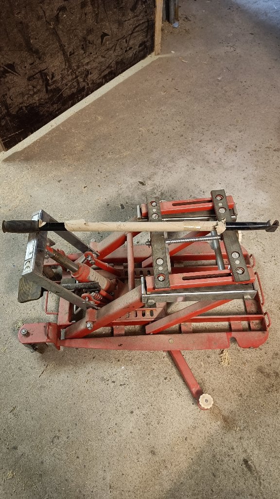Moto lift, Ophalen
