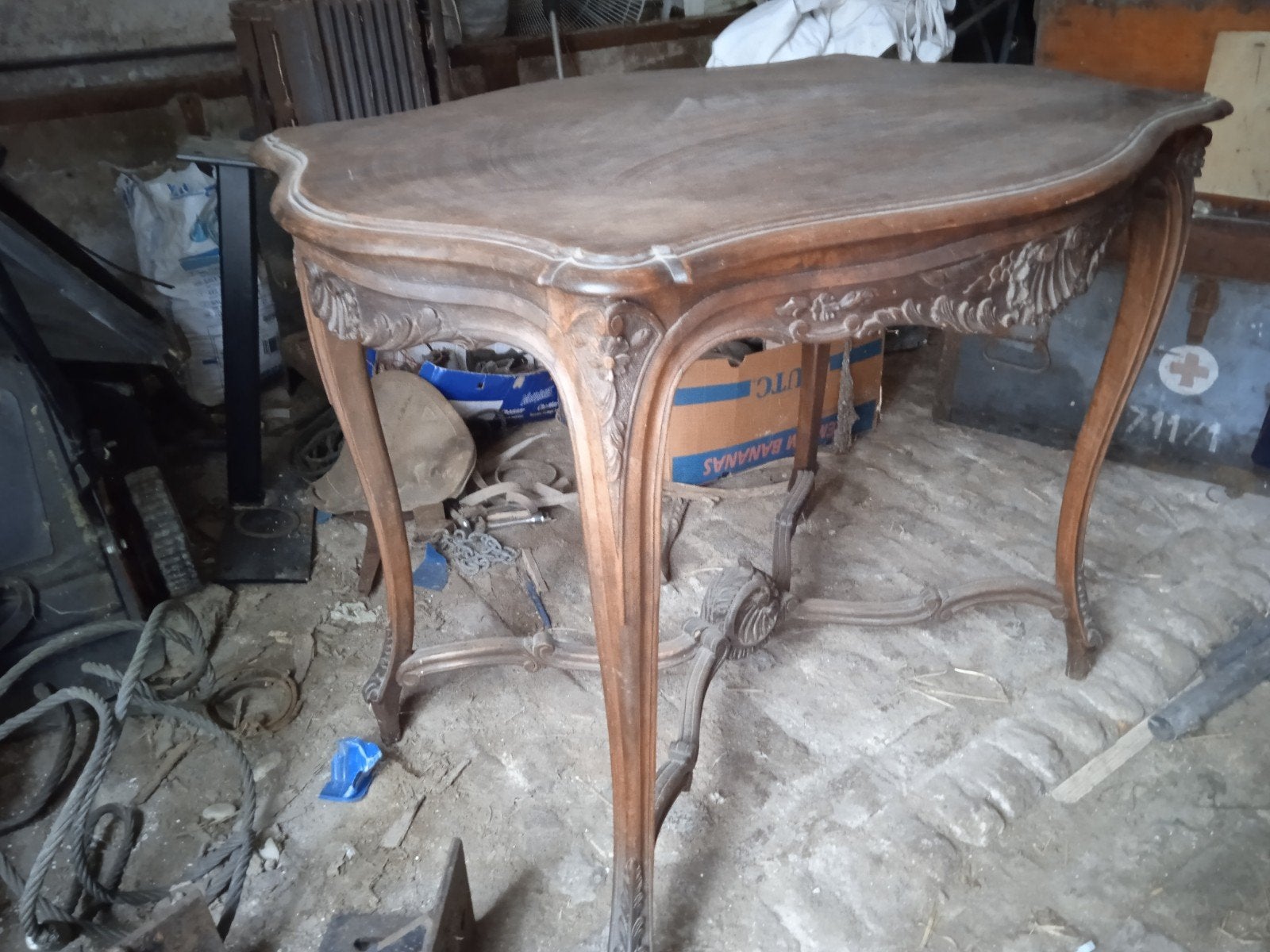 Oude tafel, Antiek en Kunst, Ophalen