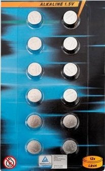 Pile bouton alcaline AG13/LR44, sans plomb, 1,5 V V, Enlèvement ou Envoi, Neuf
