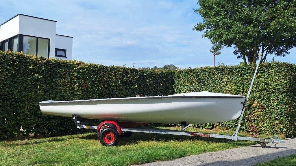 420 compleet met aanhangwagen, extra zeilen (2x) en spi, Ophalen, Gebruikt, Fok, Overige typen