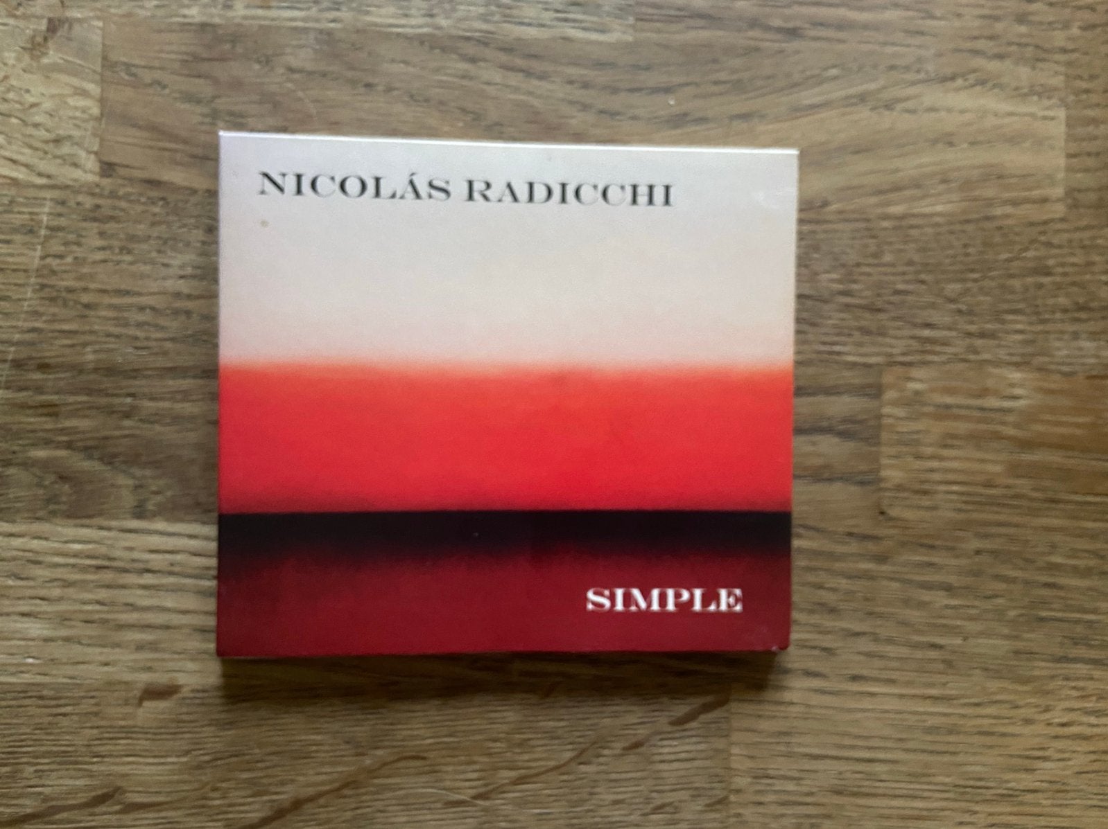 Nicolas Radicchi : Simple, Ophalen of Verzenden, Zo goed als nieuw