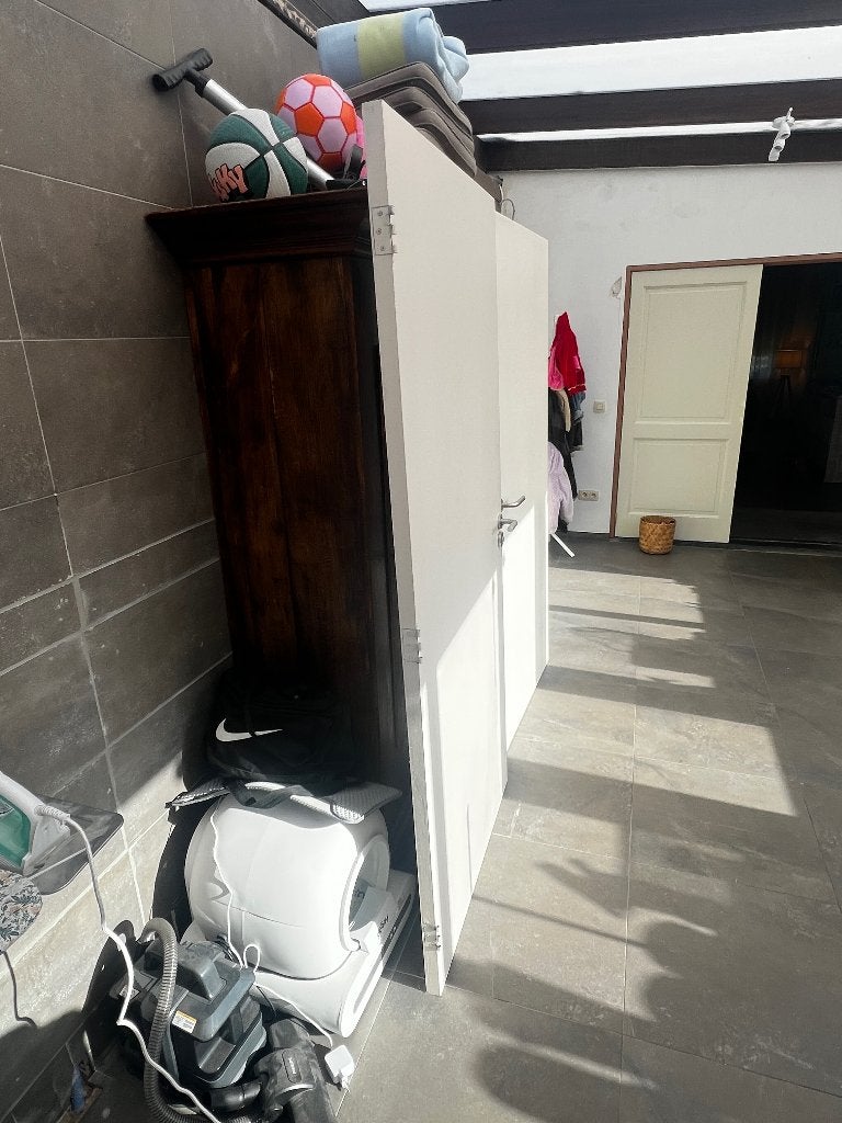 Binnendeuren, Doe-het-zelf en Bouw, Ophalen, Gebruikt, Glas, Binnendeur