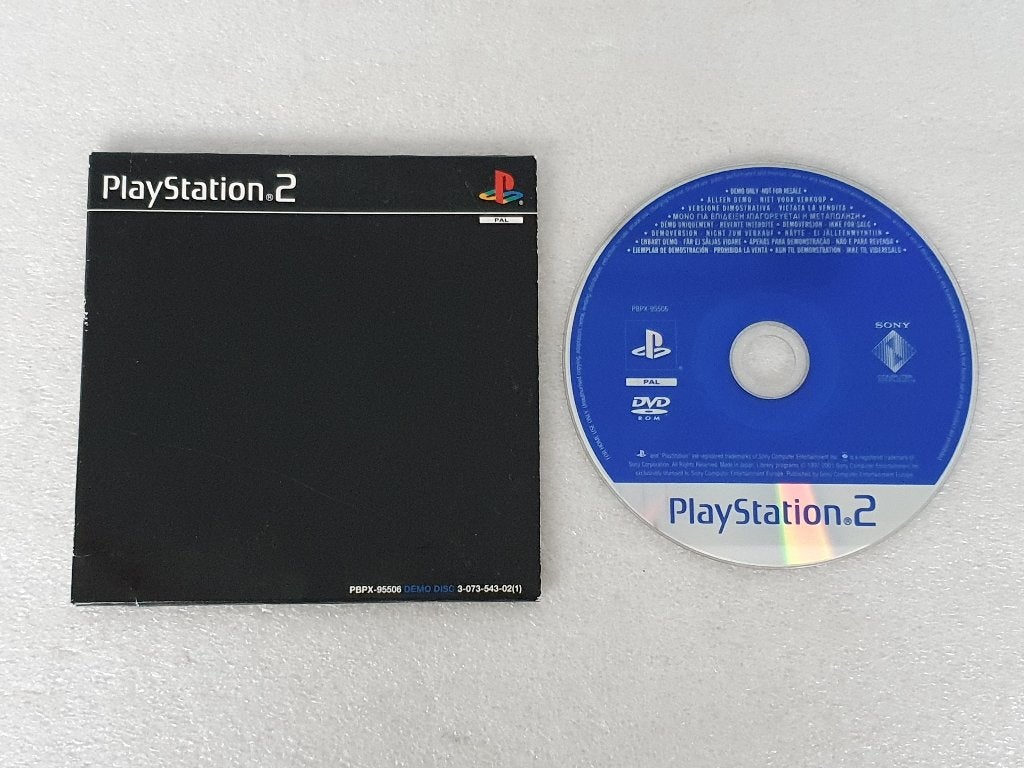 PS2: Demo disc PBPX-95506, Enlèvement ou Envoi, Utilisé