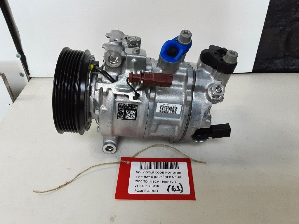 COMPRESSEUR CLIMATISATION Golf VIII (CD1) (3Q0816803D), Volkswagen, Volkswagen AG, Utilisé, Kundenbetreuung@volkswagen.de